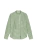 Marc O'Polo DENIM Patchwork-Streifenbluse oversize in Medium Green