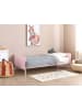 Beliani 2-tlg Einzelbett BONNAC in Rosa