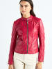 Maze Lederjacke Lindsay in rot