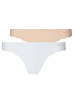 Skiny 2er Pack String in white-beige