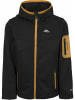 Trespass Kinder Softshelljacke "Timorous Fleece At200" in Schwarz