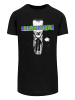 F4NT4STIC Long Cut T-Shirt DC Comics Batman The Joker Ha Ha Ha in schwarz