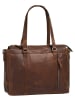 Bodenschatz Shopper echt Leder in cognac