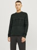 Jack & Jones Strickpullover in Scarab