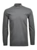 Ragman Langarm-T-Shirt in grau