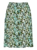 Kaffe Rock KAamber A-shape in Blue/Green Abstract Flower