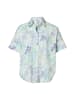 Mart Visser Caroline Tensen Leeds Oversize-Bluse mit Print, Weiß/Marineblau