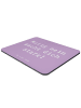 Mr. & Mrs. Panda Mouse Pad Spruch Angst überwinden mit Spruch in Lavendeltraum