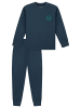 Schiesser Schlafanzug Comfort Cotton in Deep blue