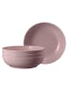 Seltmann Weiden 4er Set Foodbowls Beat Color Glaze ø 25,5 cm in Altrosa