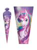 ROTH Schultüte groß Einhornportrait 70 cm, Glitter in Rosa