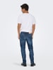 ONLY & SONS Normal geschnitten jeans in Dark Blue Denim