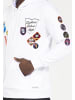 PLUS EIGHTEEN Herren Kapuzenpullover in Weiss