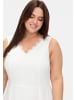 sheego Hochzeitskleid in offwhite