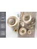 Ritzenhoff & Breker 12er Set Dipschalen Sahara ø 10 cm in Creme