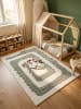 KADIMA DESIGN Kinderteppich Kinder-Motiv Kinderzimmer pflegeleicht Spielzimmer Motiv in Creme