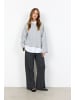 soyaconcept SC-ORLEAN 4 Pullover mit Rundhalsausschnitt in Anthrazit