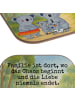 Mr. & Mrs. Panda Unterleger Koala Familie Design mit Spruch in Weiß