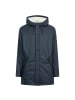 Derbe Regenjacke in navy/offwhite