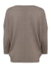 SAINT TROPEZ Strickpullover A2561, Casual fit in Iron Melange