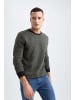 DeFacto Strickpullover REGULAR FIT in Khaki