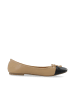 Bianco Ballerinas in NudeBlack