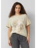 QS T-Shirt  in  81D3_beige