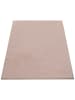 KADIMA DESIGN Hochflor Teppich Unifarben schmutzabweisend in Beige