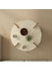 CALICOSY Couchtisch AUREL in Beige - (W) 90  x (H) 35  x (L) 90  cm