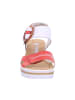 rieker Sandalen in rosso/weiss/pazifik