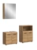 ebuy24 Badmöbelset Ice (3-teilig) Eiche 135 x 30 cm