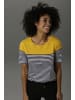Aniston CASUAL T-Shirt in schwarz-weiß-mais