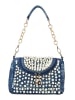 faina Women Satchel in Blue
