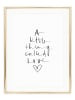 Tales by Jen Poster / Kunstdruck "A little thing called love" I Ohne Rahmen