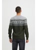 BLEND Strickpullover BHTjerik 20715520 ME Strickpullover mit Muster in Grün