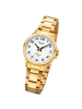 Regent Analog-Armbanduhr Regent Metallarmband gold mittel (ca. 32mm)