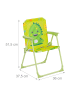 relaxdays Kinder-Klappstuhl "Monster" in Bunt - (B)36 x (H)51,5 x (T)37,5 cm