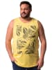 Men Plus Tank Top in gelb