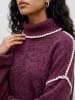 Vero Moda Strickpullover in Winetasting