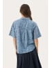 PART TWO Langarm - Hemd NiclaPW Lockere Passform in Denim Rose