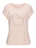 LASCANA Kurzarmshirt in peach