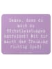 Mr. & Mrs. Panda Mouse Pad Spruch Motivierender Fitness-Trainer ... in Lavendeltraum