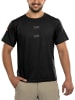 Normani Outdoor Sports Herren Tactical T-Shirt Tropen in Schwarz