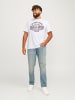 JACK & JONES PLUS T-shirt in White