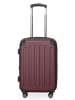 Hauptstadtkoffer Spree - Koffer Flugzeug Trolley Handgepäck Hartschale TSA 42L in Dunkelrot