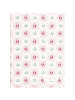 Greengate Geschirrtuch ELLE PALE PINK Rosa mit Blumen