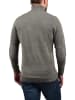 BLEND Rollkragenpullover in grau