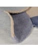 KADIMA DESIGN Wollteppich Kreis Wellenform, Wohnzimmer in Beige-Multicolor