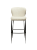 ebuy24 Barhocker Glam Beige 49 x 58 cm