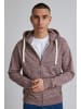 BLEND Kapuzen Sweatshirt Jacke Full Zip Hoodie Sweater Pullover BHNORTH in Weinrot